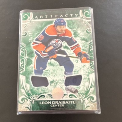 Upper Deck Artifacts Emerald Materials Leon Draisaitl Edmonton Oilers #154 35/35