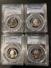 1968-S 1972-S 1988-S 1992-S Washington Quarter 25C Proof PR69 PCGS Set of 4.