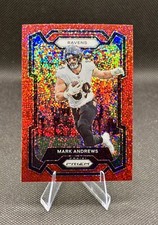 Mark Andrews Red Sparkle Prizm 2023 Prizm #19 Baltimore Ravens