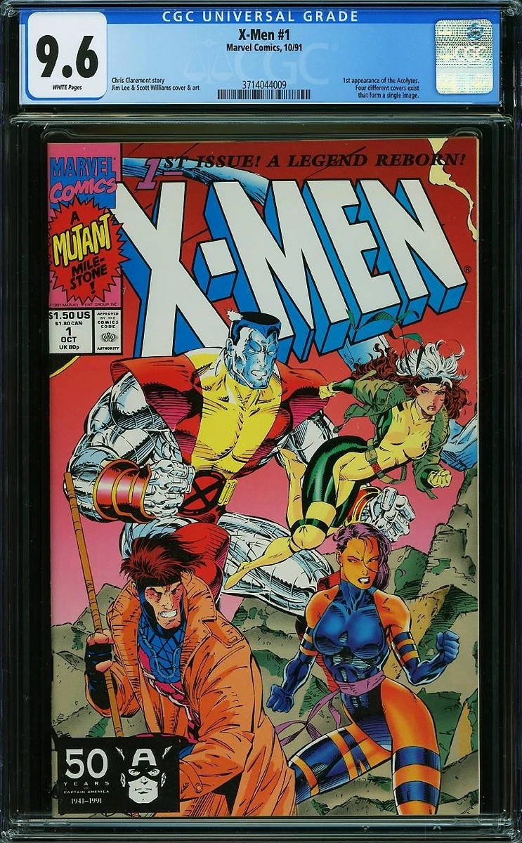 25+ X-Men 9.6 Near Mint + Certified Guaranty Company (CGC) Comics