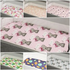 FITTED SHEET compatible with bedside crib JOIE ROOMIE GLIDE cars flowers animals