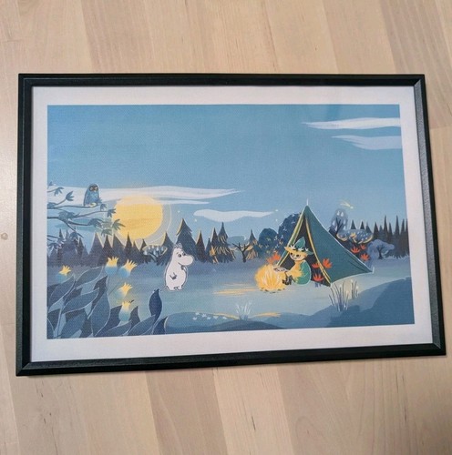Snufkin Moomin Good Quality Canvas Print 20x30cm
