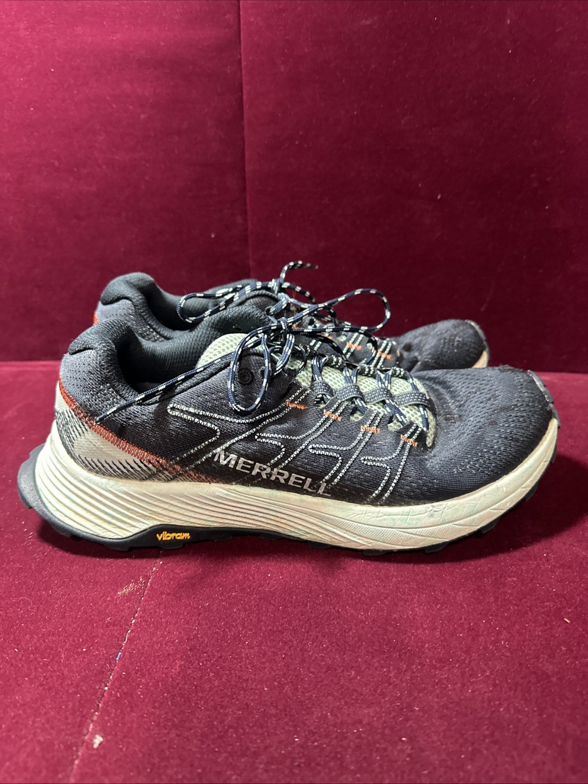 Scarpe da corsa Merrell donna Moab Flight J066816 blu sneakers taglia 9