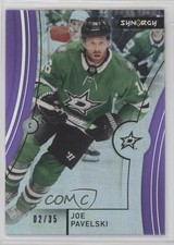 2021-22 Upper Deck Synergy Purple 2/35 Joe Pavelski #42 0v41