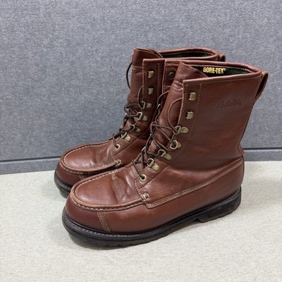 Men's Cabelas Featherlight Gore-Tex Leather Upland Hunting Boots Sz 12