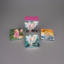 Vtg Valerie Tabor Smith Fairy Baby Photo Album Set Of 3 Brag Books With Box