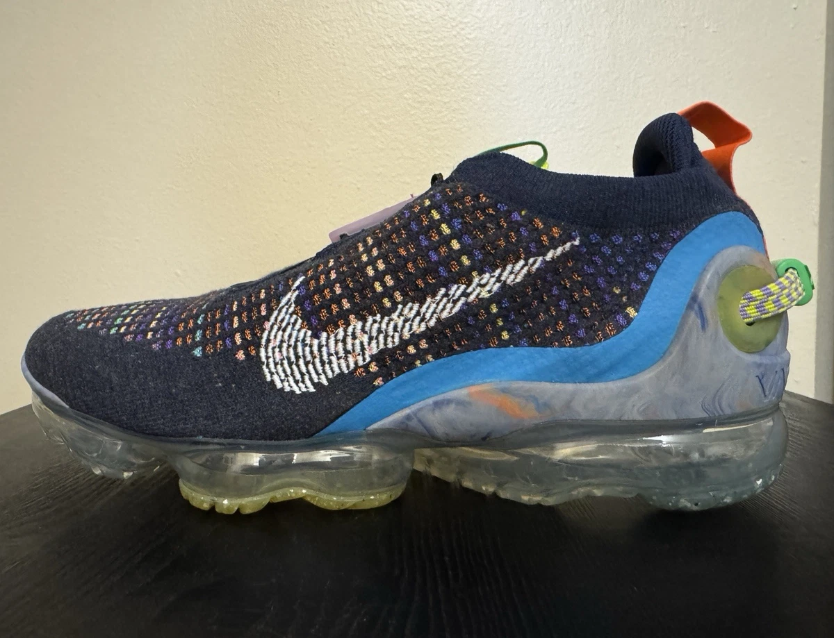 Nike Air VaporMax 2020 Flyknit‎ Deep Royal Blue Multi CJ6740-400 Mens Size 9 Nike Air VaporMax 2020 Flyknit Deep Royal Blue Multi | eBay main image 4
