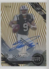 2015 Topps High Tek /50 Bryce Petty #76 Rookie Auto RC