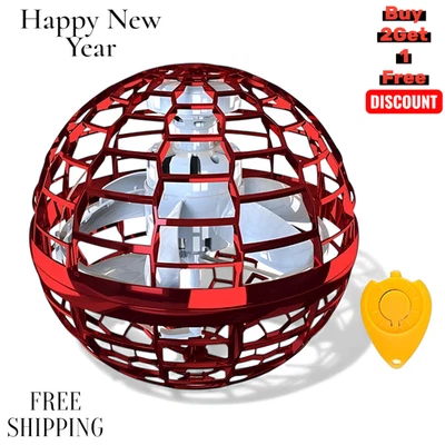 New Pro Flying Ball Space Orb Magic Mini Drone UFO Boomerang Spinner Toy Gift UK