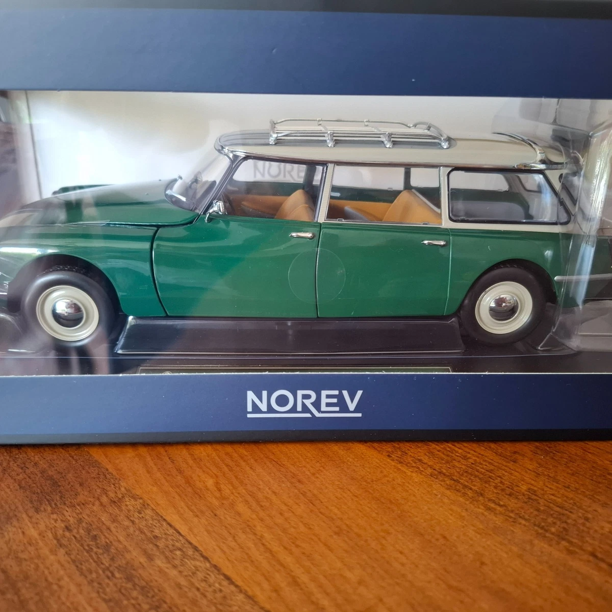Miniature Norev 155028 - Citroën ID19 Break RTL 1963 - 1/43 - Neuf