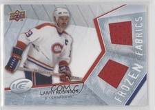 2008-09 Upper Deck Ice Frozen Fabrics Larry Robinson #LR HOF b9z
