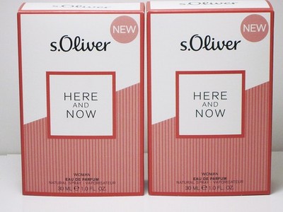 (383,17   / L), s.Oliver HERE AND NOW WOMAN, 2x 30 ml Eau de Parfum, OVP