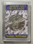 Happy Birthday 2000 American Silver Eagle 1 Troy Oz