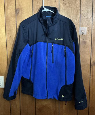 Columbia Omni-Heat Interchange Jacket Mens Large Thermal Fleece and Softshell