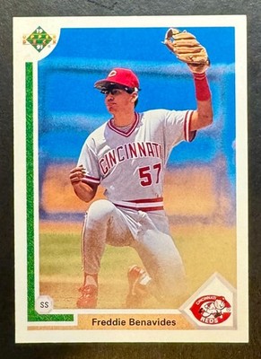 1991 Upper Deck Final Edition FREDDIE BENAVIDES #32F  RC Reds Mint