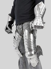 Medieval Larp Fantasy Polish Gothic Leg Armor Set Cosplay Costume Gift Best Item