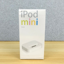 Genuine Apple iPod Mini Dock Genuine Rare 2004 New Sealed Old Stock Shelf Wear