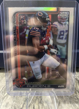 Topps Chrome Rookie Refractor #334 Luther Burden III Chicago Bears 2025