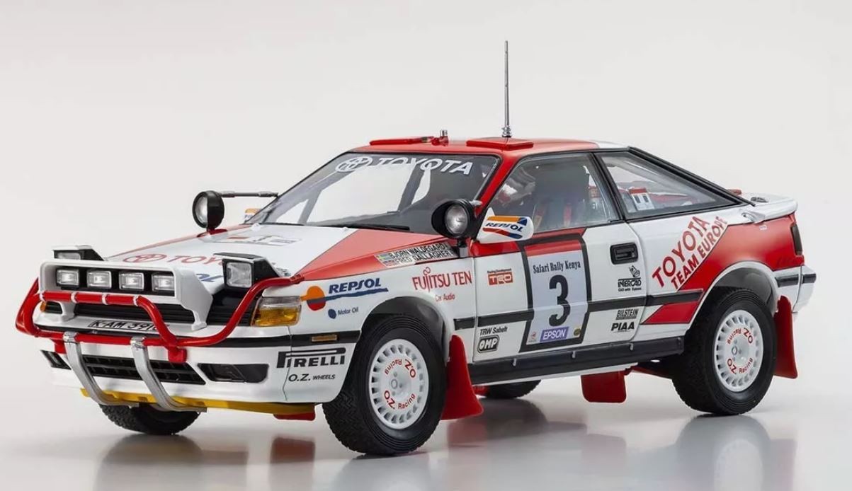 Miniature Toyota Celica GT-Four 1990 Kyosho 1:43 pour collectionneur de rallye mythique