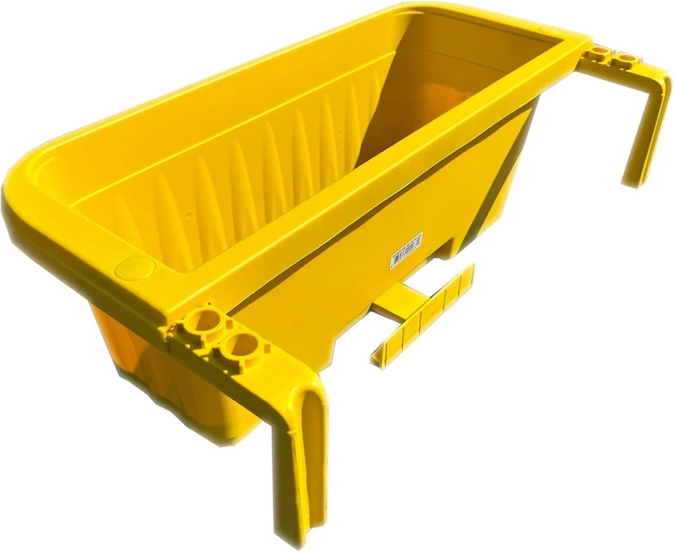 Plantadora de barandilla ajustable Apollo Exports International 20", amarilla 20, Foto 3 de 4