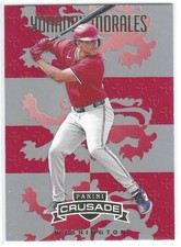 Yohandy Morales 2025 Panini Crusade Base Silver Parallel SP #85 Nationals