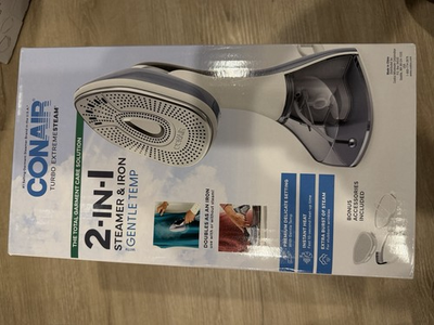 #ad #ad Conair Gentle Temp 2 in 1 Handheld Steamer amp; Iron Compact amp; Lightweight $20.00
