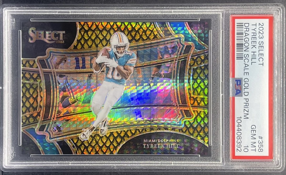 ボイプラファイナル KCON JAPAN 2023 サノク トレカ メテュ 2023 Panini Select - Field Level Tyreek Hill #358 Gold Dragon