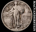 1923 Silver Standing Liberty Quarter - Scarce  Better Date  No Reserve  #J8350