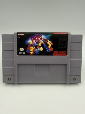 Tetris 2 (Super Nintendo SNES) Video Game Authentic & Tested