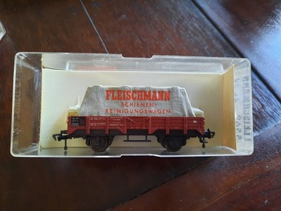   Fleischmann H0 5569 Schienenreinigung braun in der OVP  