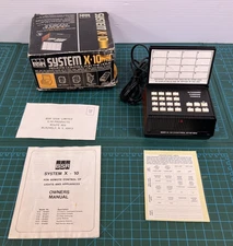 BSR System X-10 Ultrasonic Remote Control System Home Automation Vintage