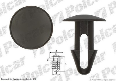 Türdichtung Gummidichtung Clip Clips für Mercedes 123 Stufenheck W123 76-98