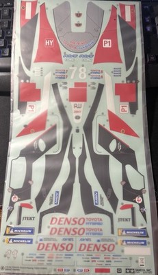 Tamiya Toyota GAZOO Racing TS050 HYBRID (58665) Decals Only