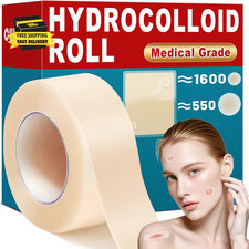 Hydrocolloid Roll Pimple Patches for Face 0.66In 78In Pimple Patch Roll Hydrocol
