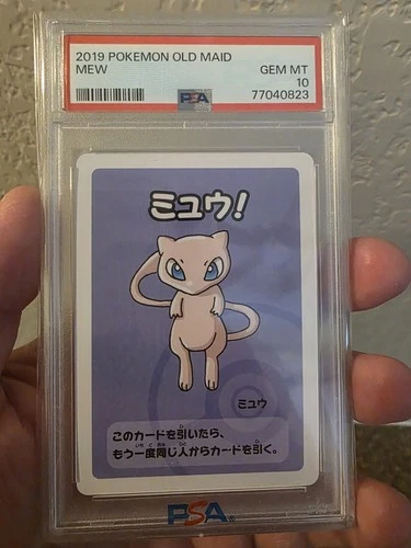PSA 10 GEM MINT 2019 POKEMON OLD MAID MEW
