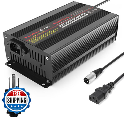 TPE 24V 5A Automatic Smart Battery Charger Maintainer for Wheelchair AGM GEL