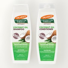 Image of Palmer's Coconut Oil Formula Moisture Boost Shampoo & Conditioner Set 400ml Each