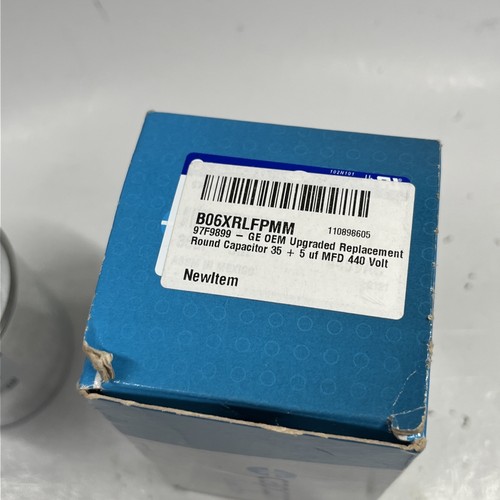 GE Genteq Replacement 35/5 uf 440 VAC Round Dual Capacitor 97F9899 Z97F9899 - Picture 4 of 4