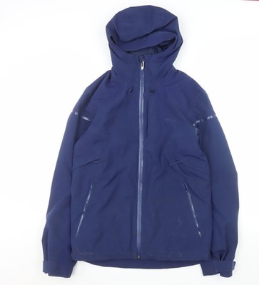 Wedze Herren Skijacke blau XS wasserdicht mit Kapuze Softshell