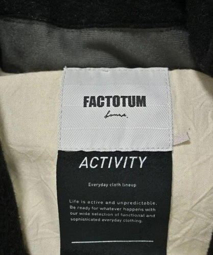 FACTOTUM Down Jackets / Down Vests Black 44(Approx. S) 2200658920028 image 3