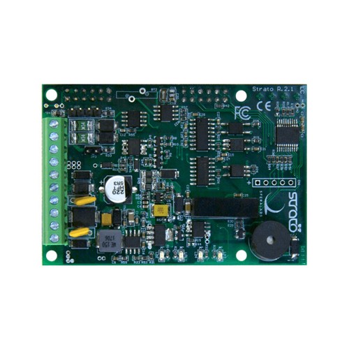 Strato PI UPS Shield Raspberry PI 2,3 RTC, RS232/485, PSU 9-28VDC, watchdog, UPS - Foto 1 di 4
