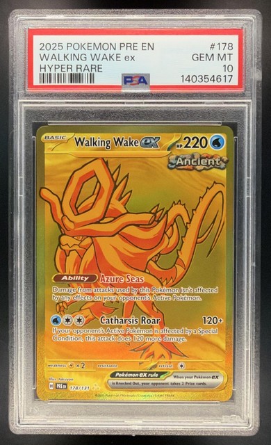 Walking Wake ex #178 (Prismatic Evolutions (2025))