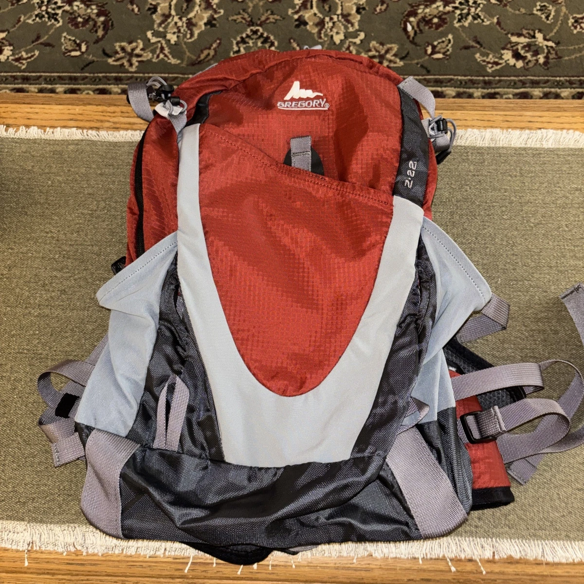 ebay gregory backpack (Day&Half) official Black Daypack [Japan import] Dual layer bottom panel for added durability Vintage GREGORY Green Day Pack