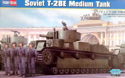 Hobby Boss *HobbyBoss* 1/35 Soviet T-28E Medium Tank #83854 *Sealed*  
