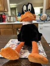 Scentsy Buddy Daffy Duck Plush 18" tall Stuffed Animal Looney Tunes No Scent