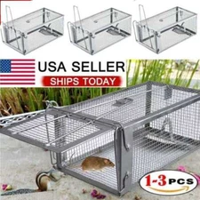 LOT Mouse Trap Rat Trap Rodent Trap Live Catch Cage Easy to Set Up and Reuse new