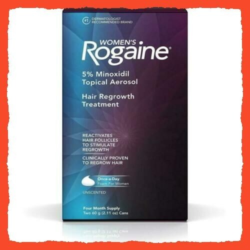 Rogaine Women FOAM, 4 Month Supply, 2 Cans Hair Regrowth - Picture 1 of 1