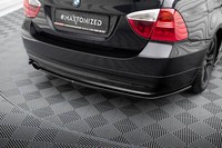 Heck Ansatz Flaps Diffusor FüR BMW 3Er Touring E91 Schwarz Heckansatz Diffusor