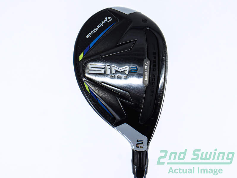 TaylorMade - 【美品】SIM MAX レスキュー 5番 25° 左のミスを、しにくいUT。テーラーメイド「SIM MAXレスキュー