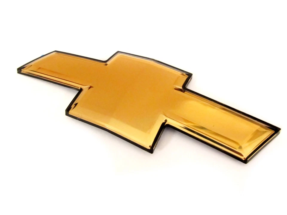 OEM NUEVO Parrilla delantera Pajarita emblema dorado trasero 05-09 Chevrolet Equinox 15252284 Foto 2 de 4